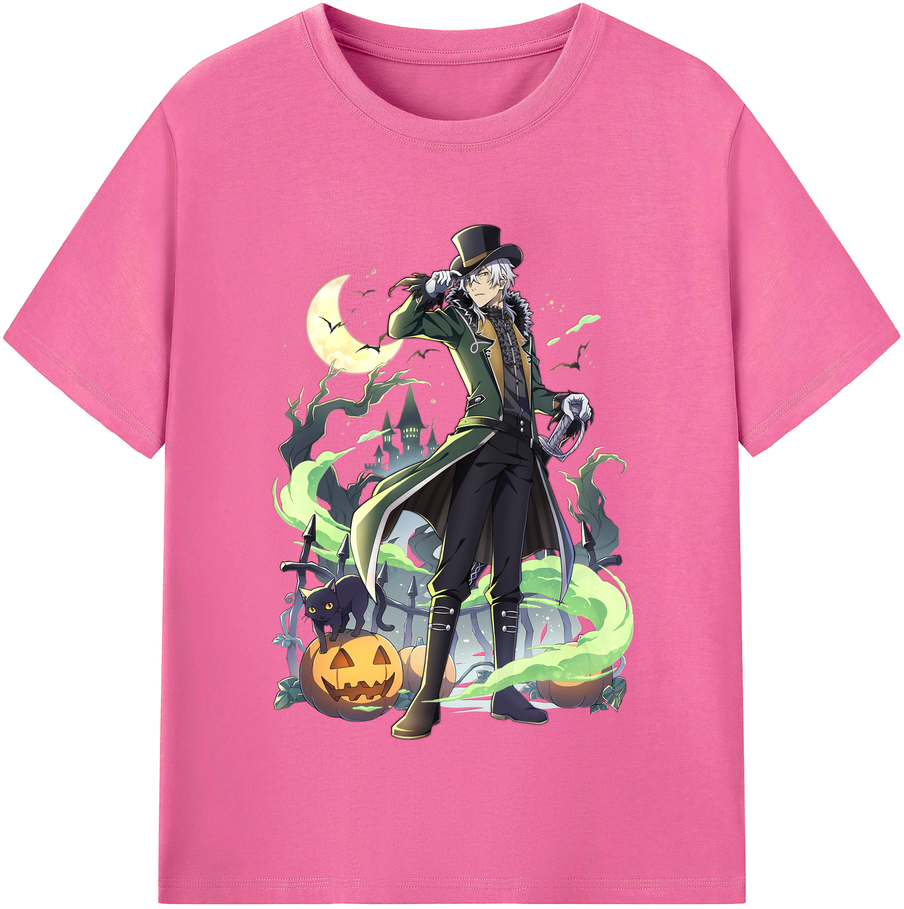 （画像用） 文豪ストレイドッグス Bungo Stray Dogs レディースカジュアルプリントTシャツ（綿100％）